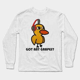 Got Any Grapes ? Retro Vintage Long Sleeve T-Shirt